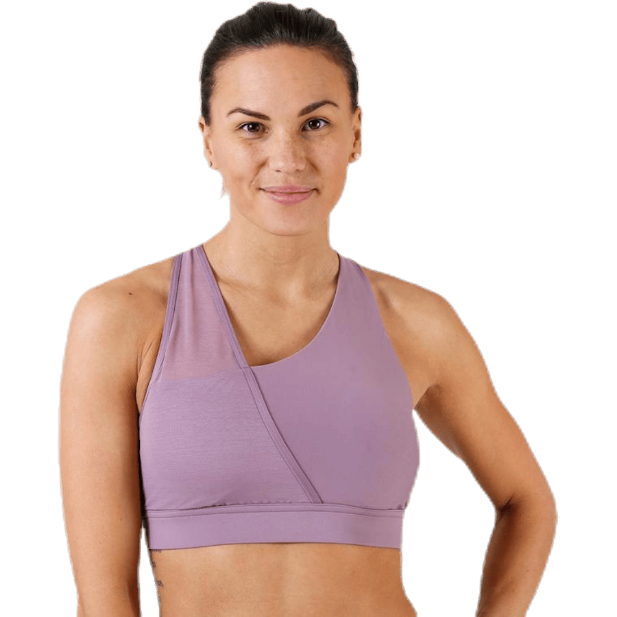 Vanish Asymmetric Low Bra Purple