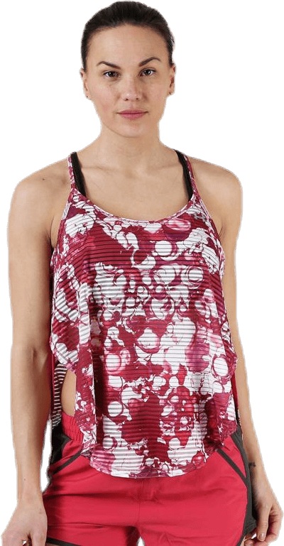 Armour Sport Tank Print Pink