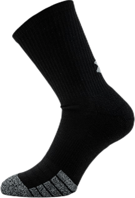 Heatgear Crew Black, Unisex, Kleding, Sokken, Training, Zwart, XL