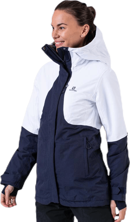 QST Snow Jacket Blue/White - Bild 4
