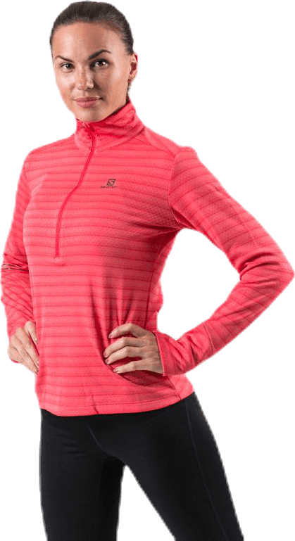 Lightning HZ Mid Red, Female, Apparels, Shirts, Running, Red, S
