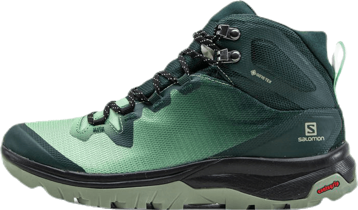 Vaya Mid GTX Green/Grey, Female, Chaussures, chaussures de randonnée, Vert/Gris, EU 36