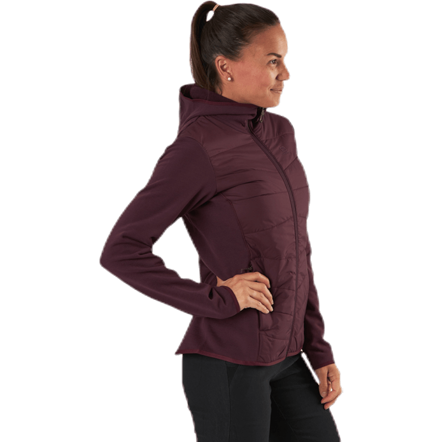 Radiant Hybrid Hoodie Purple - Bild 2