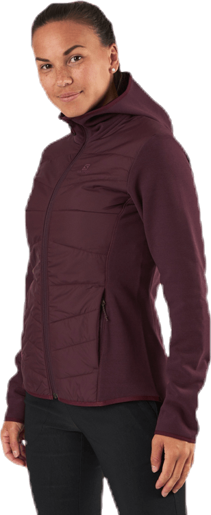 Radiant Hybrid Hoodie Purple - Bild 4