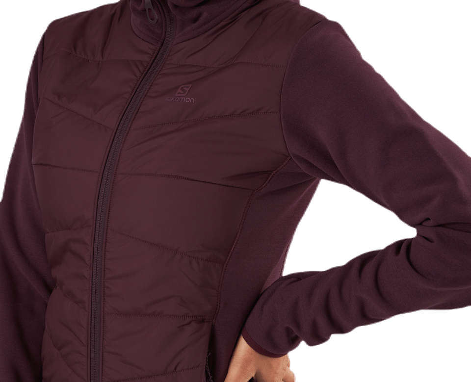 Radiant Hybrid Hoodie Purple - Bild 5