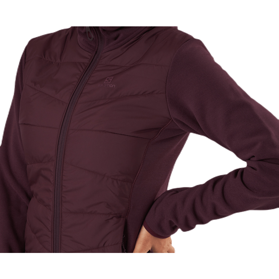 Radiant Hybrid Hoodie Purple - Bild 5