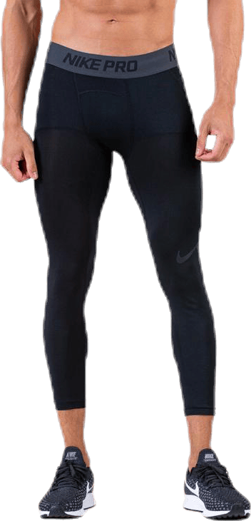 Dry Tight 3QT Basketball Black, Male, Kläder, Tights, Basketboll, Svart, XXXL