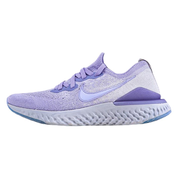 Epic React Flyknit 2 Purple/White, Female, Topánky, Bežecké topánky, Beží, Viacfarebná, EU 40