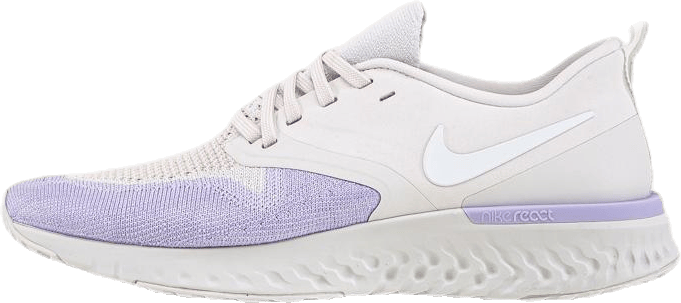 Odyssey React 2 Flyknit White, Female, Buty, Buty do biegania, Bieganie, Biały, EU 36