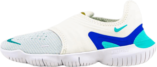 Free Run Flyknit 3.0 Blue/White, Female, Skor, Löparskor, Löpning, Vit, EU 36