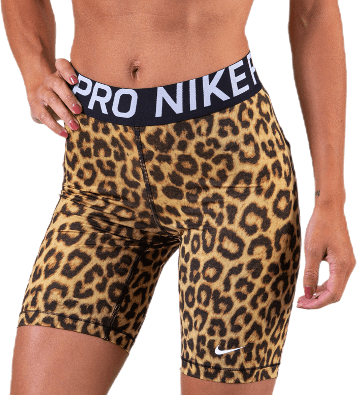 Pro Short 8" Leopard Patterned