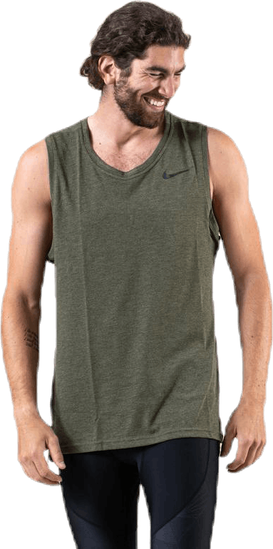 Breathe Tank Hyp Dry Green, Male, Odzież, Tops, Trening, Szary, M