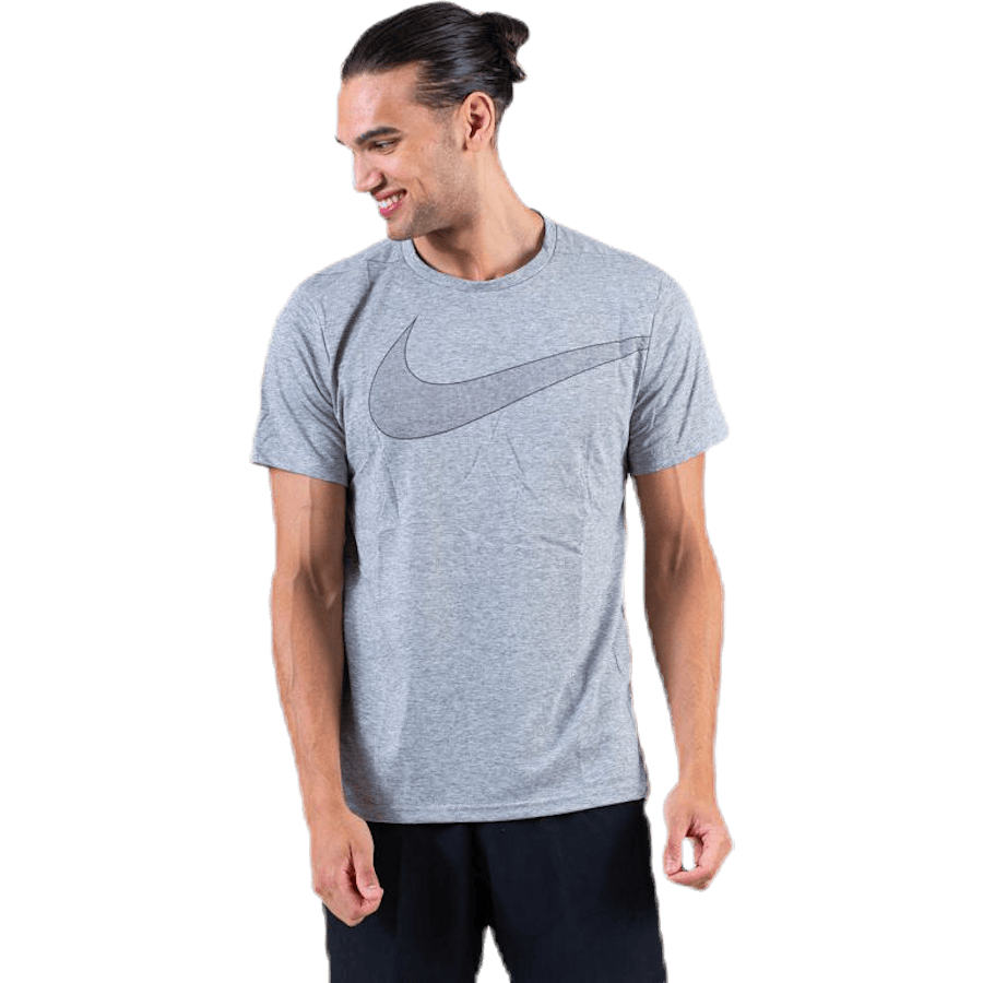 Breathe Top SS Hyper Dry Black/Grey