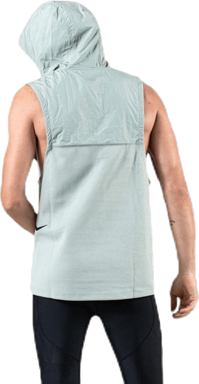 Dri-FIT Therma Sleeveless Hood Black/Green - Bild 2