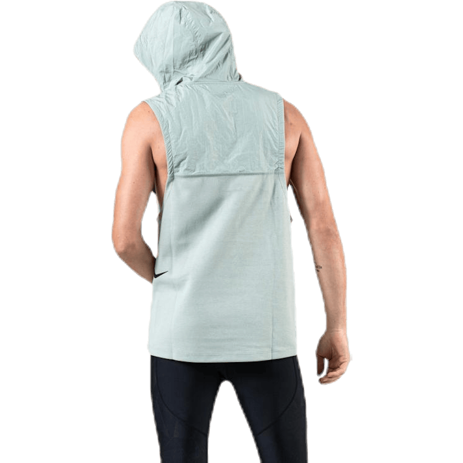 Dri-FIT Therma Sleeveless Hood Black/Green - Bild 2