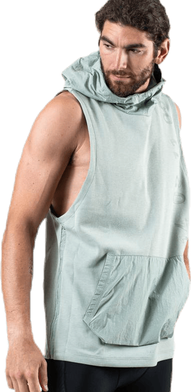 Dri-FIT Therma Sleeveless Hood Black/Green - Bild 3