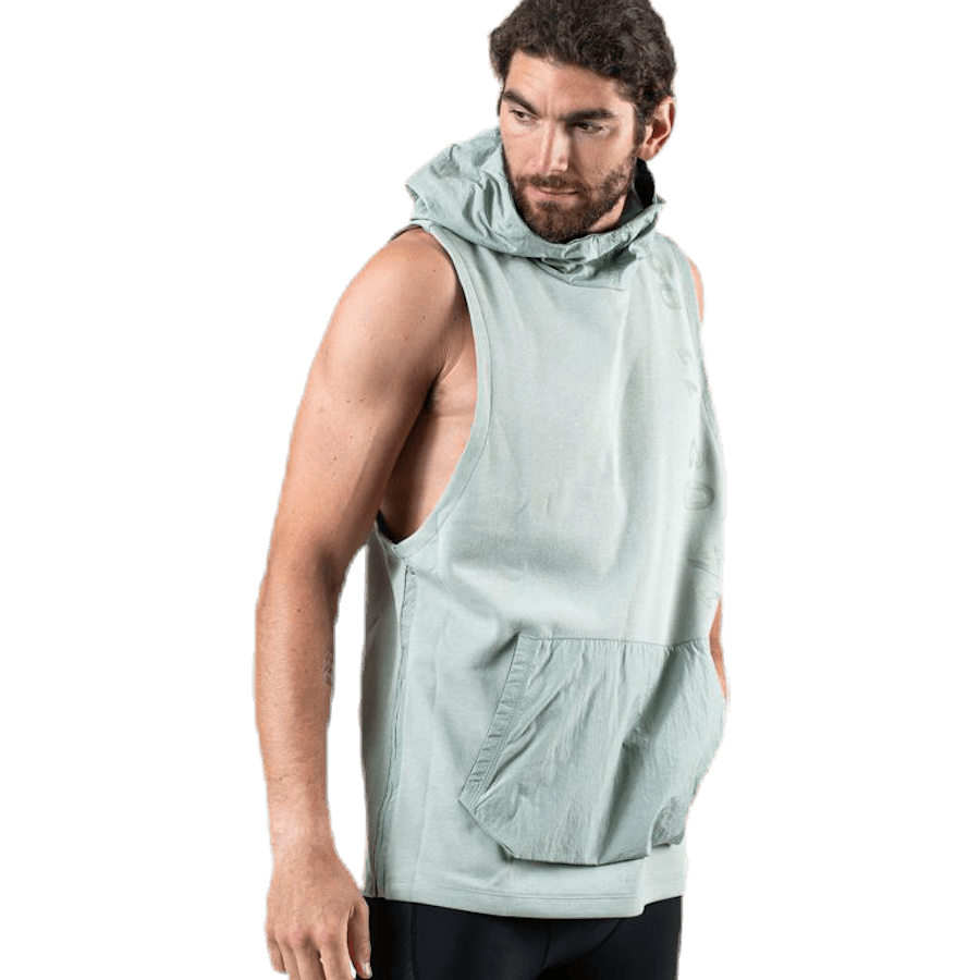 Dri-FIT Therma Sleeveless Hood Black/Green - Bild 3