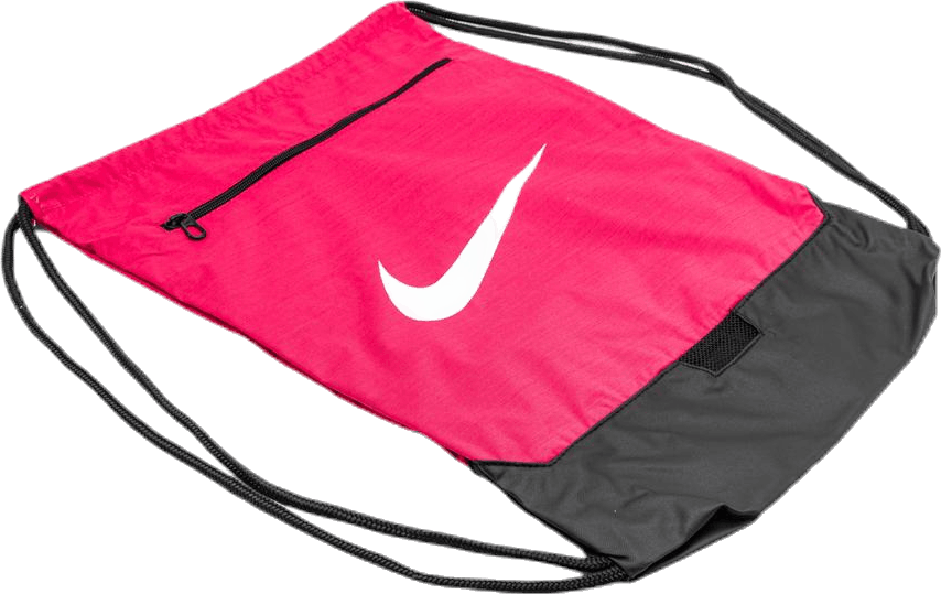 Brasilia Gym Sack Pink, Unisex, Utrustning, väskor & ryggsäckar, Träning, Röd, ONESIZE