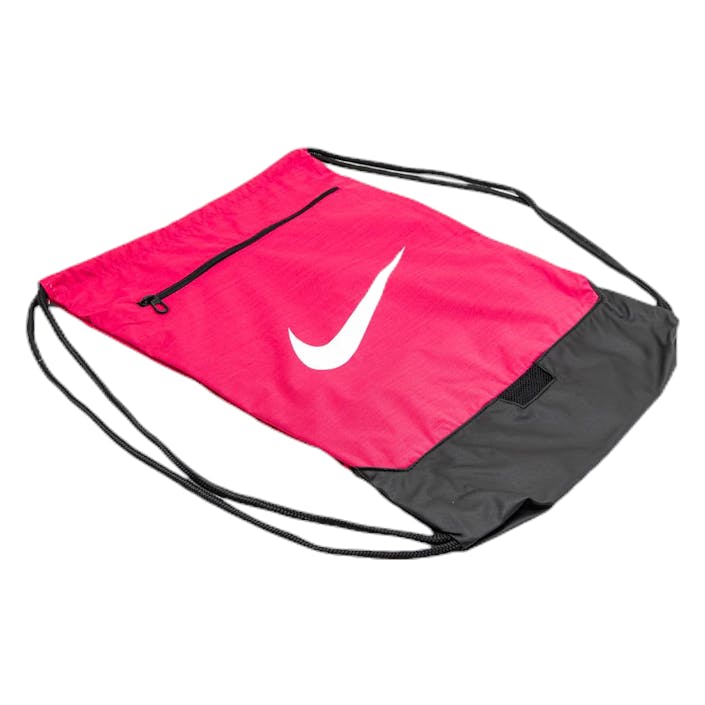 Brasilia Gym Sack Pink, Unisex, Utrustning, väskor & ryggsäckar, Träning, Röd, ONESIZE