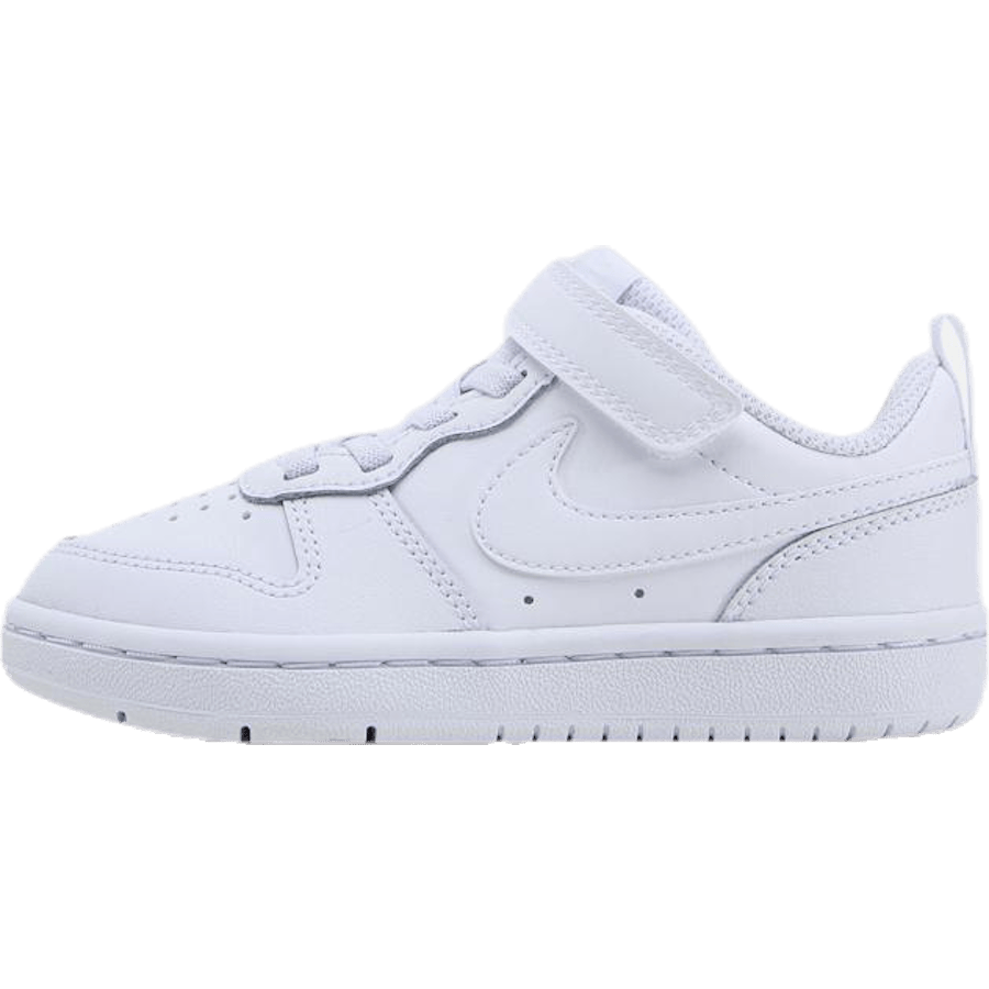 Court Borough Low 2 Little Kids’ Shoes WHITE/WHITE-WHITE
