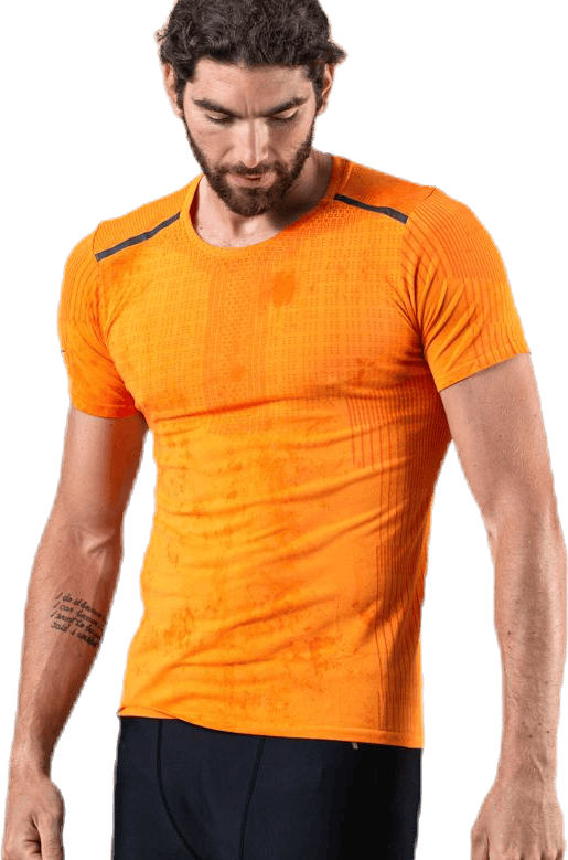 Tech Pack Seamless Top Orange
