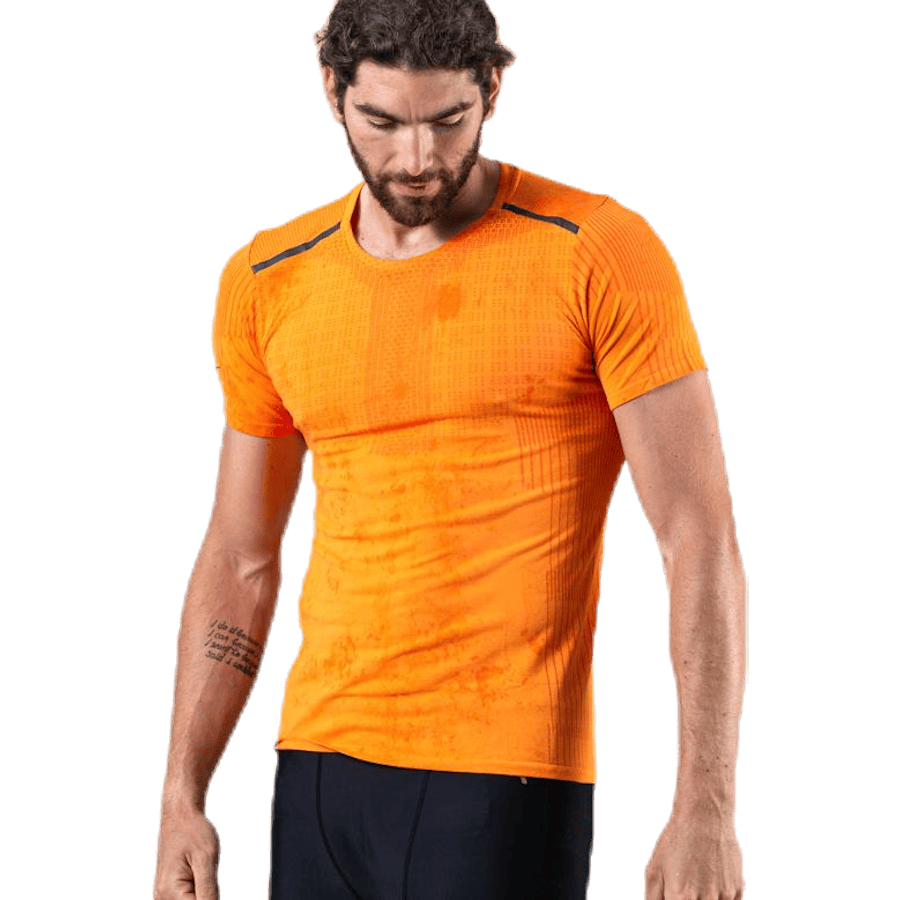 Tech Pack Seamless Top Orange