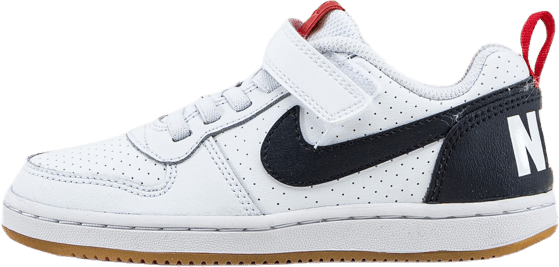 Court Borough Low (PSV) Blue/White/Red, Unisex, Shoes, Trainers, White, UK K 1