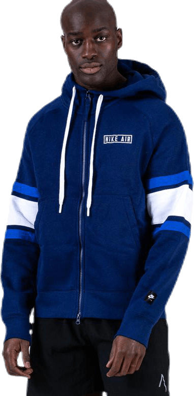 Air Hoodie  Blue/White, Male, Klær, Skjorter, Blå, S