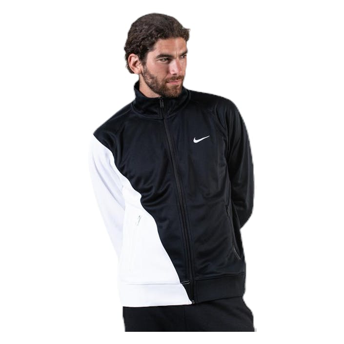 Swoosh Jacket White/Black, Male, Tøj, jakker, Sort, L