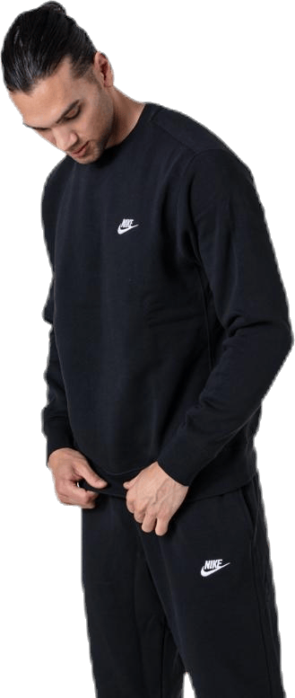 Sportswear Club Fleece Crew BLACK/WHITE