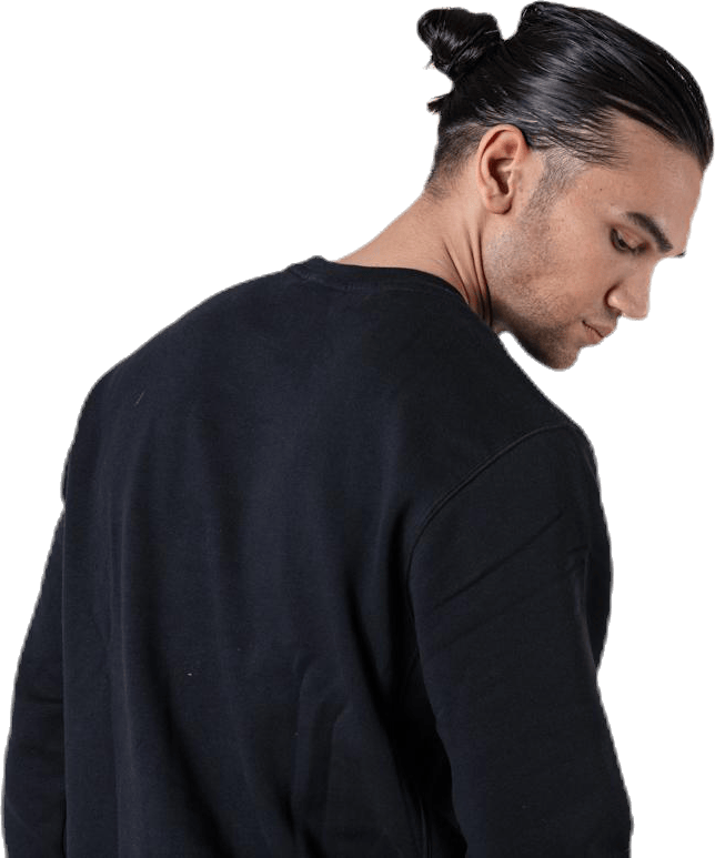 Sportswear Club Fleece Crew BLACK/WHITE - Bild 3