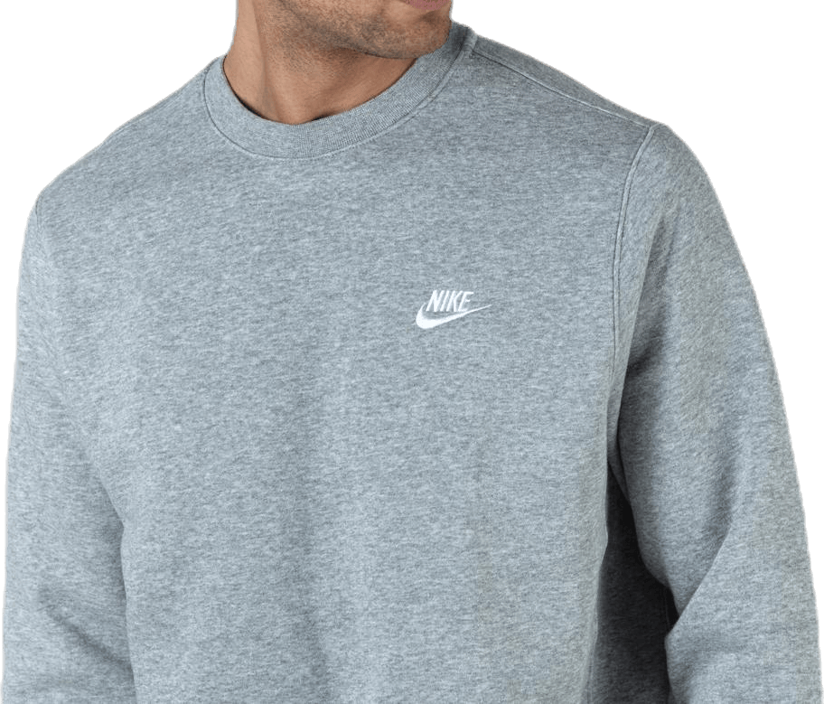 Sportswear Club Fleece Crew DK GREY HEATHER/WHITE - Bild 5