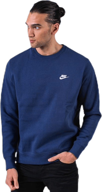 Sportswear Club Fleece Crew MIDNIGHT NAVY/WHITE