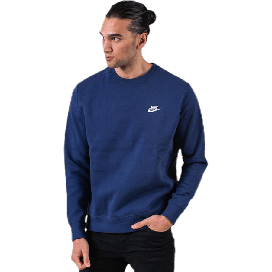 Sportswear Club Fleece Crew MIDNIGHT NAVY/WHITE