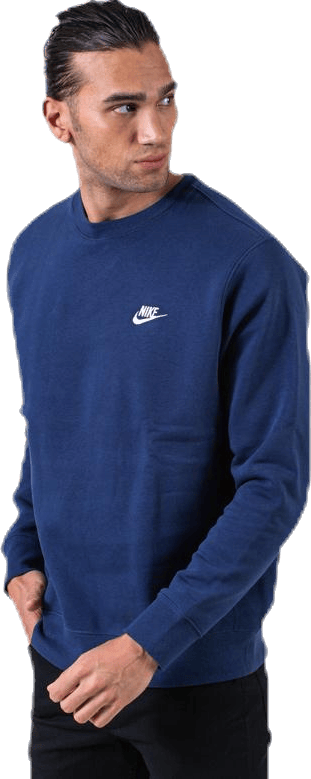 Sportswear Club Fleece Crew MIDNIGHT NAVY/WHITE - Bild 4