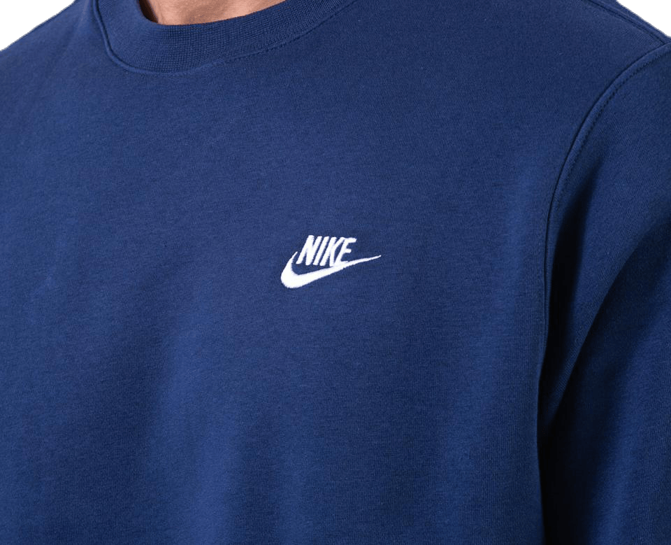 Sportswear Club Fleece Crew MIDNIGHT NAVY/WHITE - Bild 5