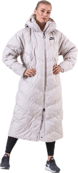 nike long down parka