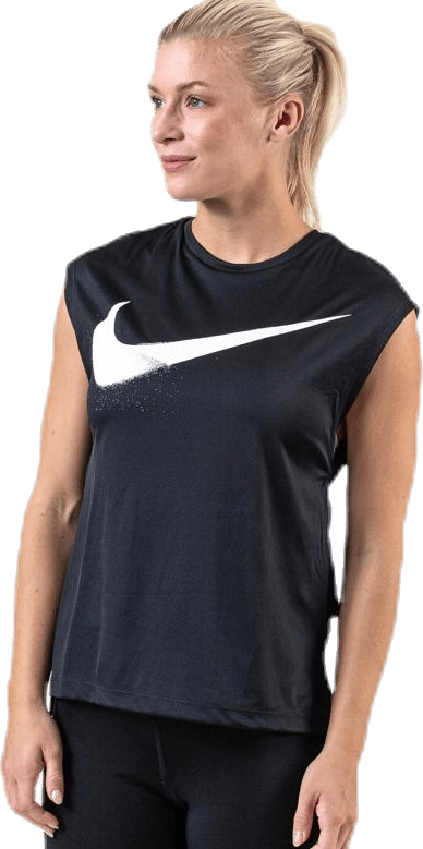 Top SS Rebel GX White/Black, Female, Vêtements, T-shirt, Courses, Noir, L