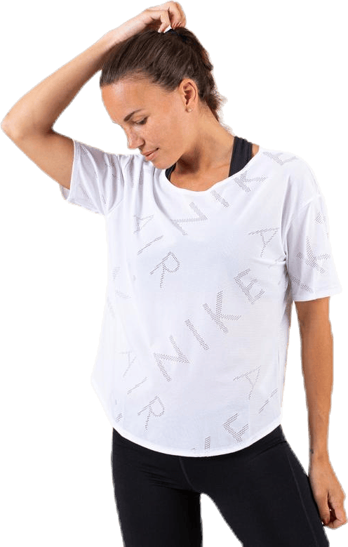 SS Top Air White, Female, Kleding, T-shirt, Rennen, Wit, XL