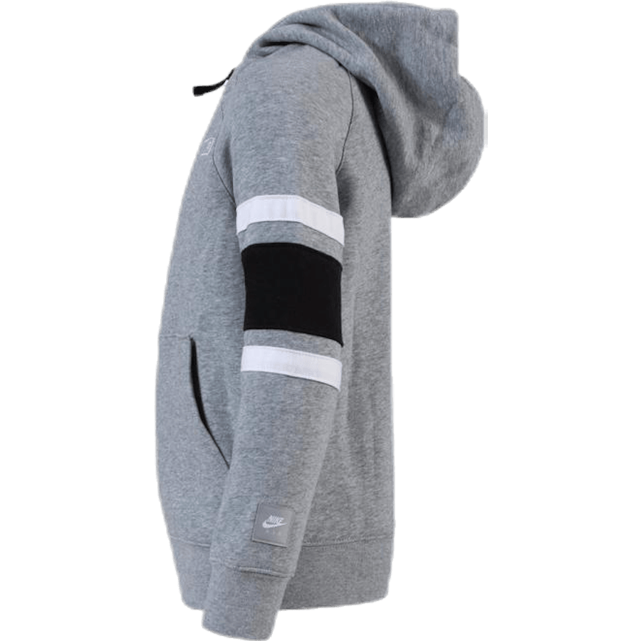 Boys Air Hoodie Front Zip White/Grey - Bild 2