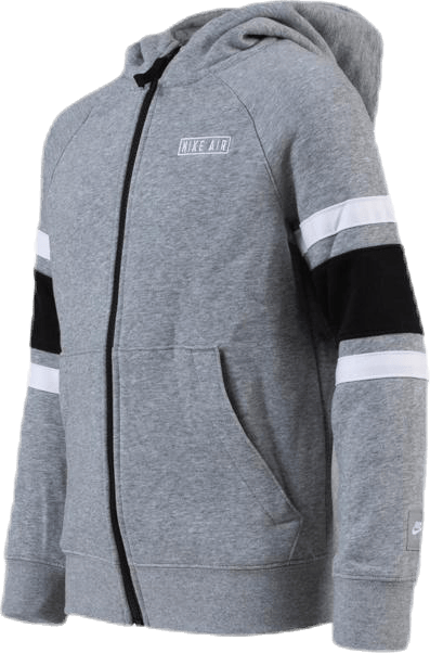 Boys Air Hoodie Front Zip White/Grey - Bild 3