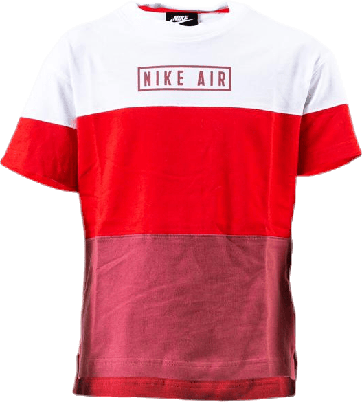 Boys Air Top SS White/Red