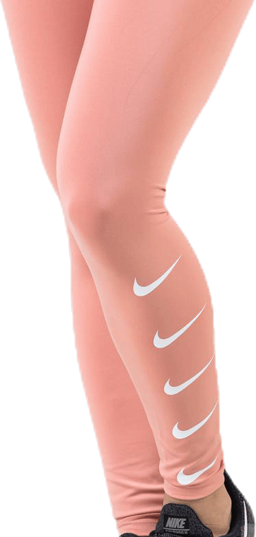 Swoosh Run Tight Pink/White - Bild 5
