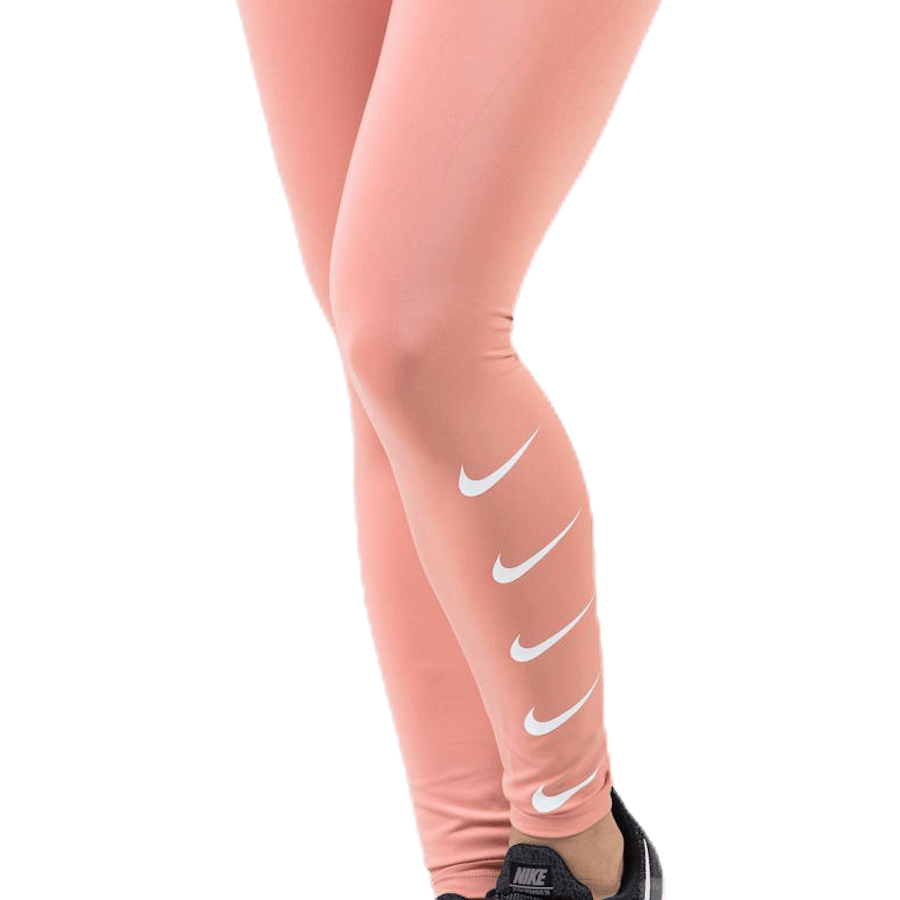 Swoosh Run Tight Pink/White - Bild 5