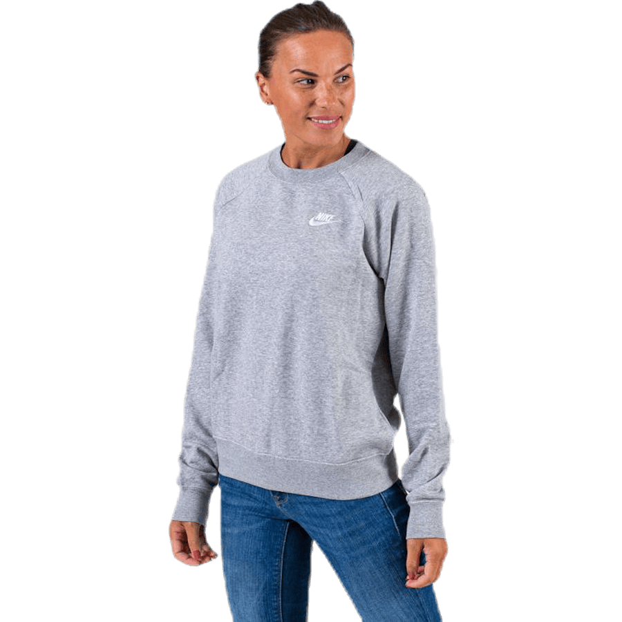 Nsw Essential Crew Flc White/Grey