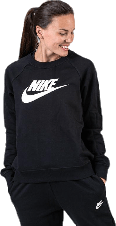 Nsw Essential Crew Hbr White/Black, Female, Odevy, Košele, Čierna, L