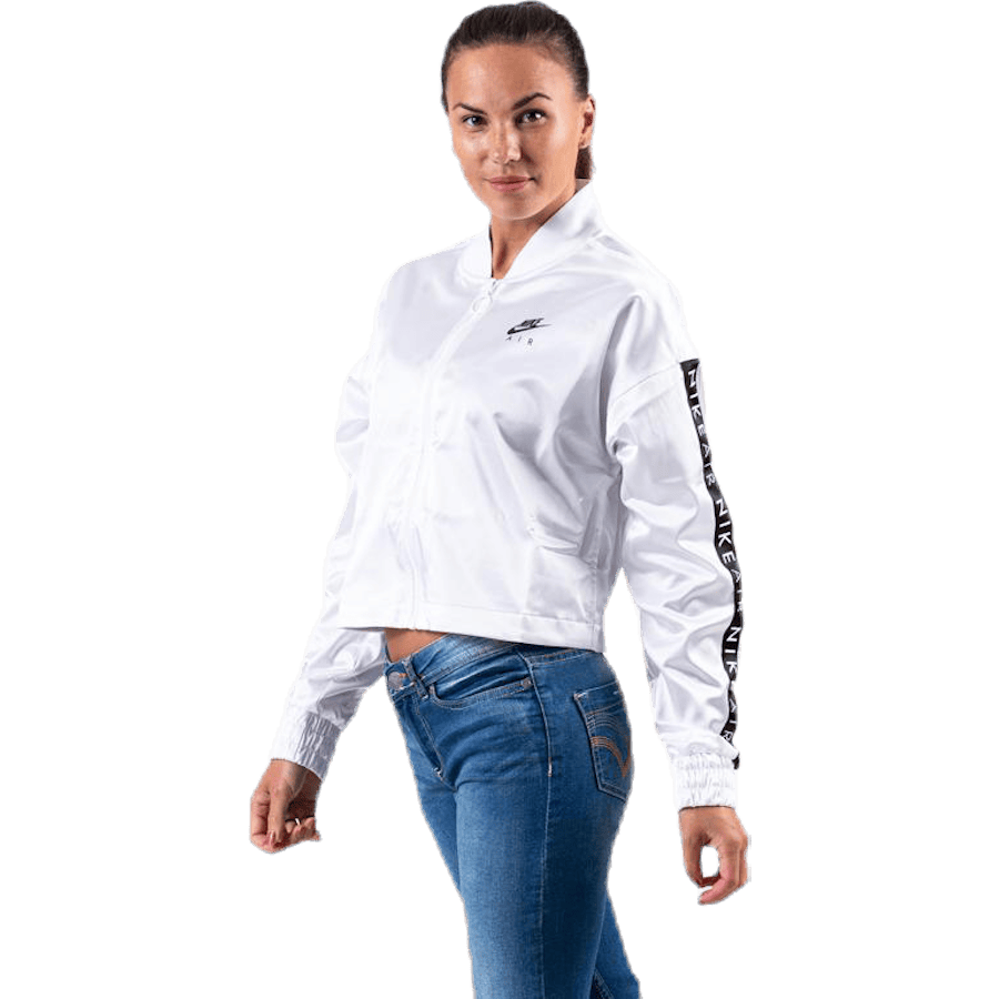 Nsw Air Satin Track Jacket White