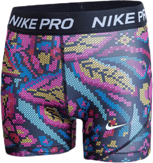 Girls Boy Short Print Femme Black