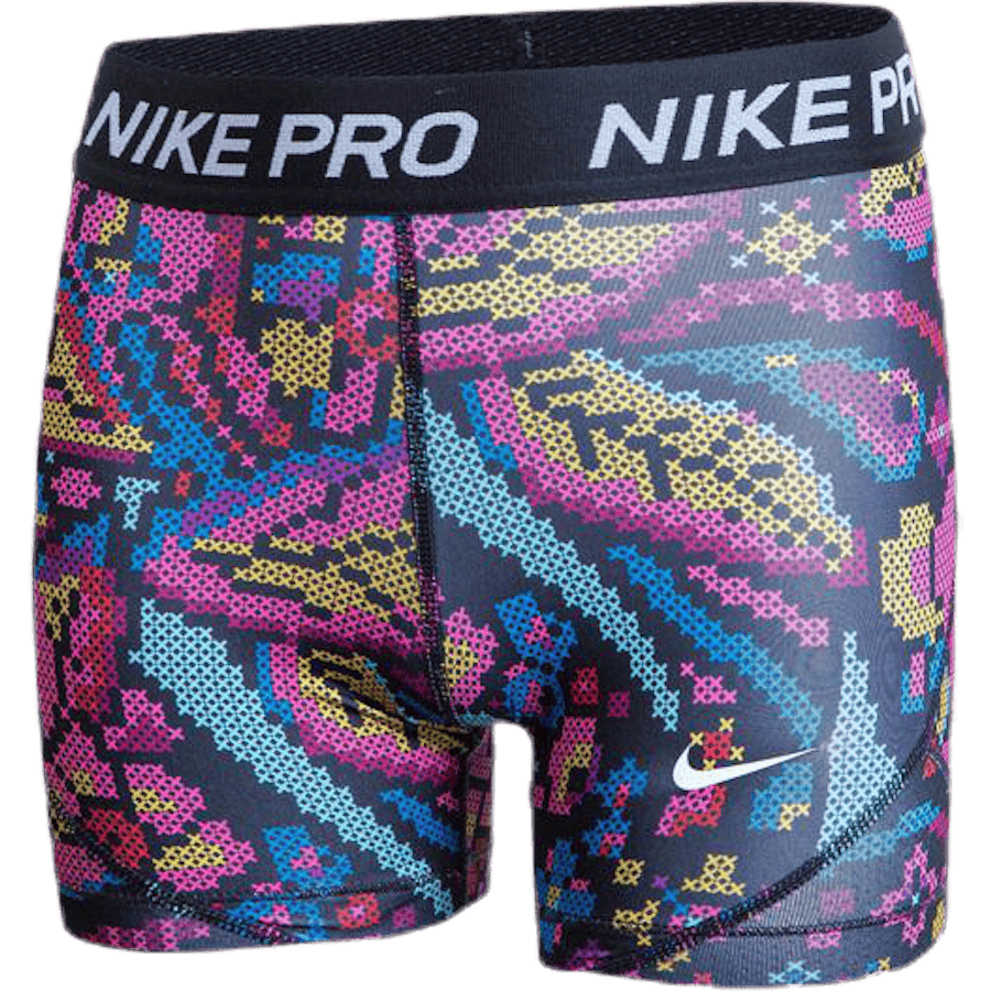 Girls Boy Short Print Femme Black