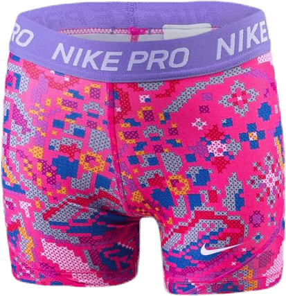 Girls Boy Short Print Femme Pink
